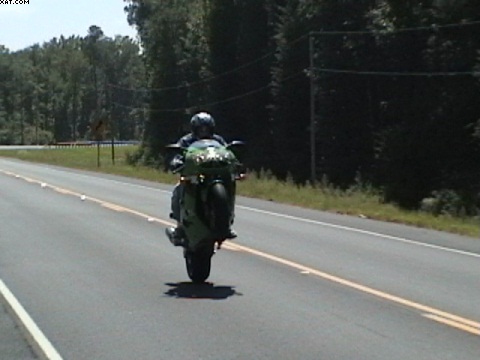 Me on Pauls ZX9R